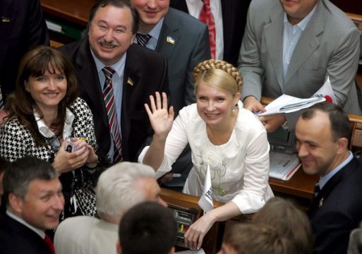 Julia Timoschenko im Sommer 2006