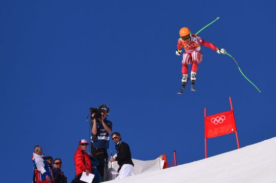 Sandro Viletta aus der Schweiz gewinnt die Super-Kombination