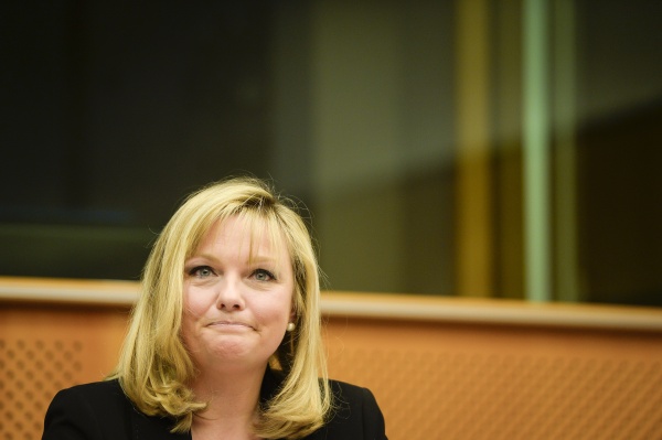 Die CDH-Europaparlamentarierin Anne Delvaux