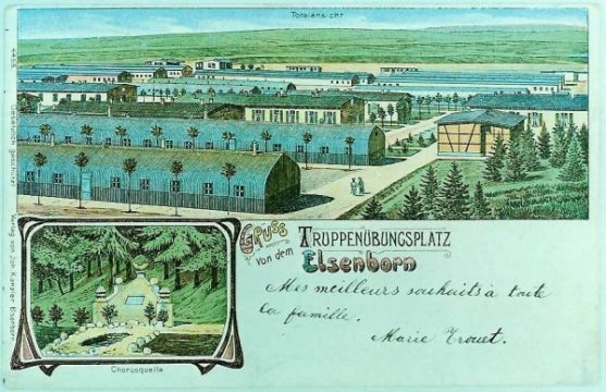 Postkarte von Marie Trouet aus dem Ersten Weltkrieg