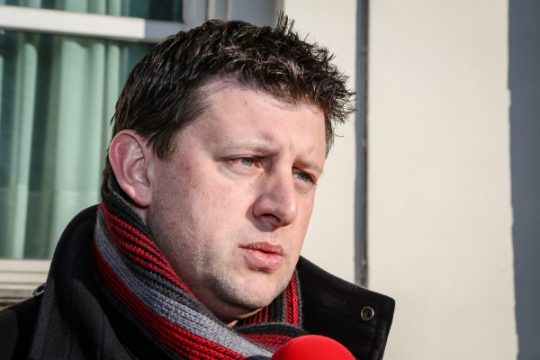 Der für Betrugsbekämpfung zuständige flämische Staatssekretär John Crombez am 31.1.