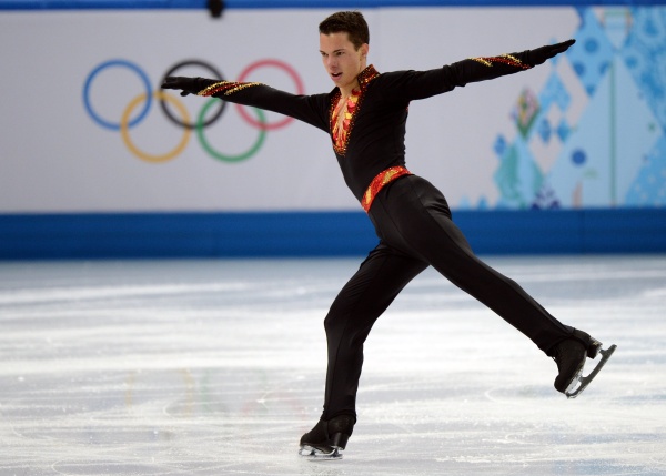 Jorik Hendrickx bei seiner Kurzkür bei den olympischen Winterspielen