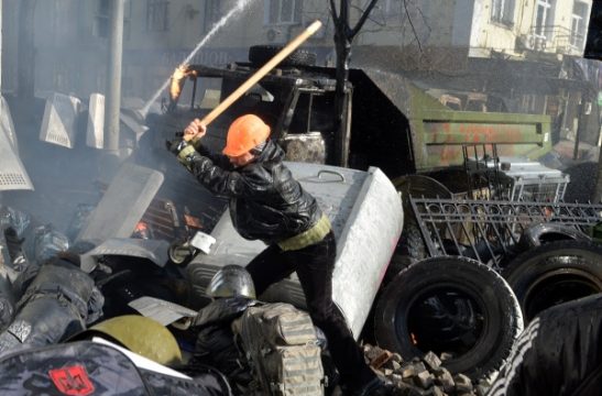 Ausschreitungen in Kiew