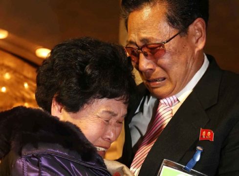 Die 88 Jahre alte Lee Sun Hyang aus Südkorea und Lee Yoon Geun, ihr 17 Jahre jüngerer Bruder aus dem Norden