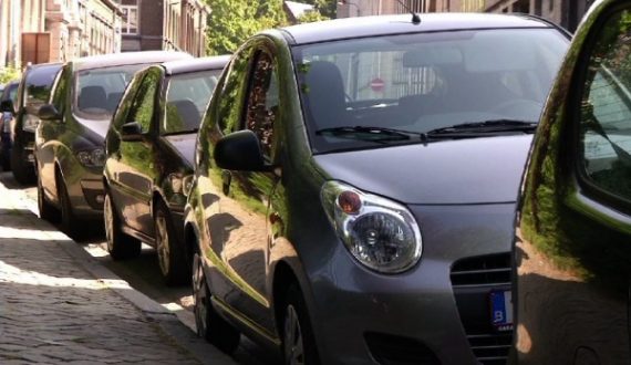 Illustrationsbild Parken