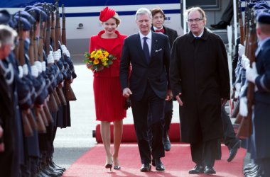 Antrittsbesuch in Berlin von Königin Mathilde und König Philippe