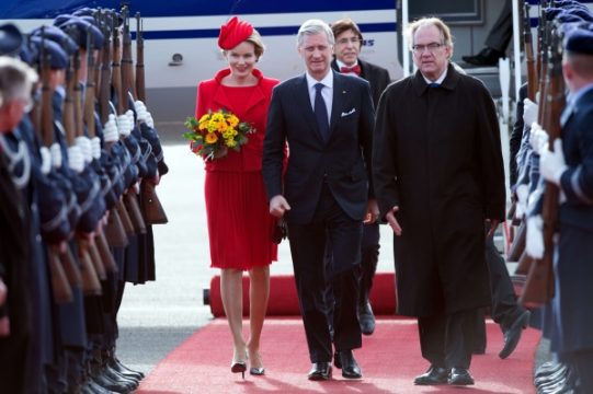 Antrittsbesuch in Berlin von Königin Mathilde und König Philippe