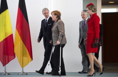 Antrittsbesuch in Berlin von Königin Mathilde und König Philippe