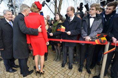 Antrittsbesuch in Berlin von Königin Mathilde und König Philippe