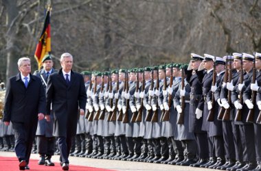 Antrittsbesuch in Berlin von Königin Mathilde und König Philippe