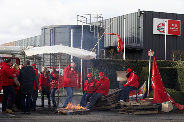 Streik bei Renmans