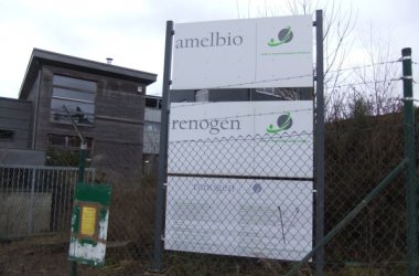 Das Biomasse-Heizkraftwerk Renogen auf Kaiserbaracke