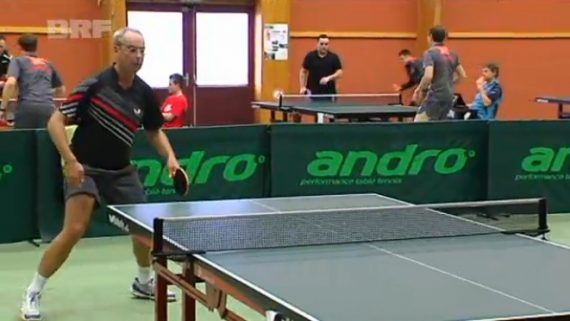 Tischtennis: Gerd Kriescher überraschend Ostbelgienmeister