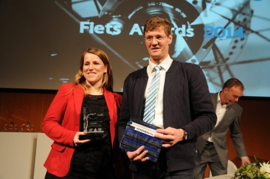 Tourismusministerin Isabelle Weykmans und der Produktleiter der Tourismusagentur Ostbelgien, Dany Heck, in Amsterdam
