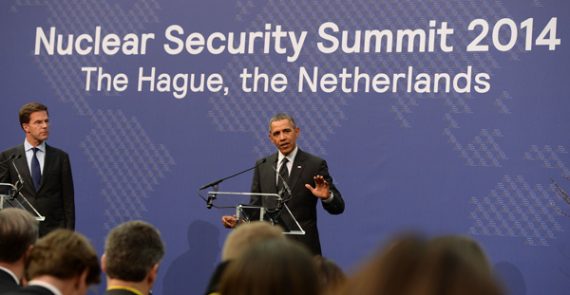 Atomgipfel in Den Haag: Mark Rutte und Barack Obama