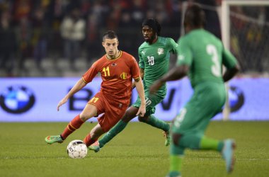 Belgien vs. Elfenbeinküste - Kevin Mirallas (Foto: Yorick Jansens/BELGA)