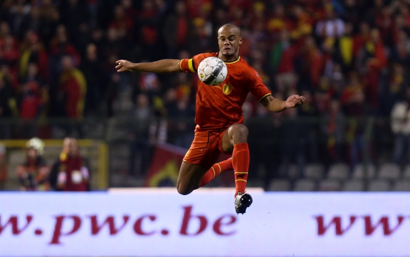 Belgien vs. Elfenbeinküste - Vincent Kompany (Foto: Virginie Lefour/BELGA)