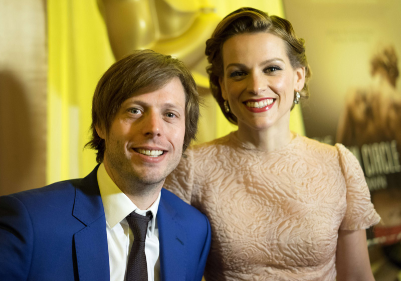 The Broken Circle Breakdown: Felix van Groeningen und Schauspielerin Veerle Baetens beim Empfang für die nominierten ausländischen Filme in Hollywood (28.2.)