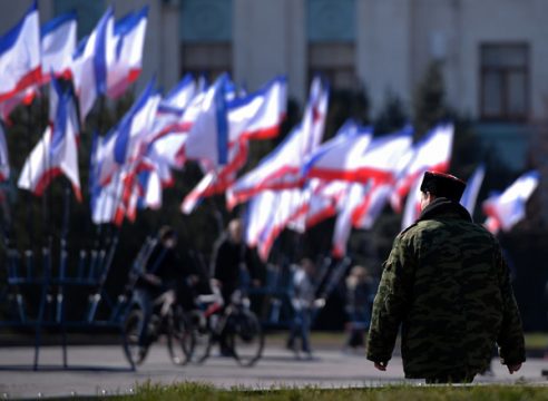 Krim: Gespannte Lage vor dem umstrittenen Referendum