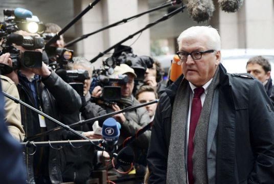 Deutschlands Außenminister Frank-Walter Steinmeier