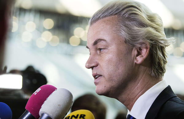 Der niederländische Rechtspopulist Geert Wilders