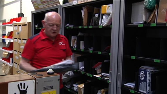 Henri Reuter ist dienstältester Briefträger Belgiens