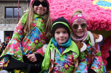 Rosenmontagszug in Büllingen 2014