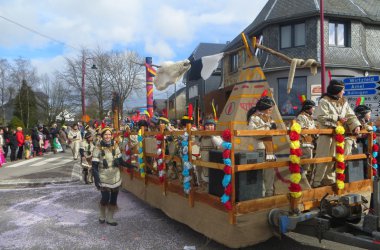 Karnevalsumzug in Bütgenbach 2014