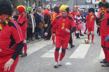 Karnevalsumzug in Bütgenbach 2014