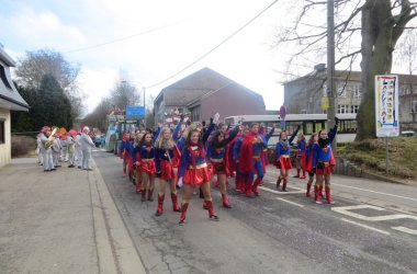 Karnevalsumzug in Bütgenbach 2014