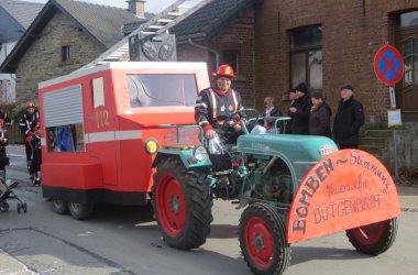 Karnevalsumzug in Bütgenbach 2014