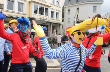 Rosenmontagszug in Eupen 2014