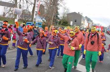Rosenmontagszug in Eupen 2014