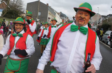Rosenmontagszug in Eupen 2014