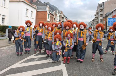 Rosenmontagszug in Eupen 2014