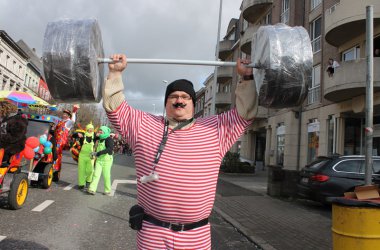 Rosenmontagszug in Eupen 2014