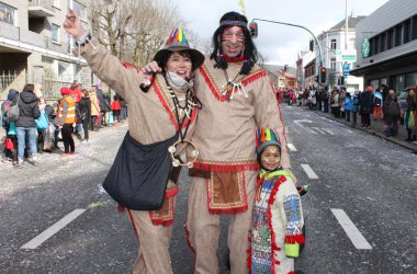 Rosenmontagszug in Eupen 2014