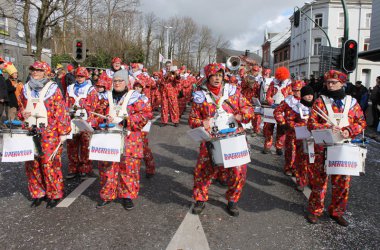 Rosenmontagszug in Eupen 2014