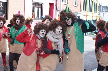 Rosenmontagszug in Eupen 2014