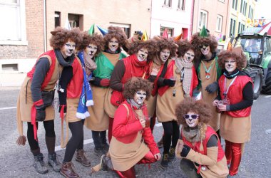 Rosenmontagszug in Eupen 2014