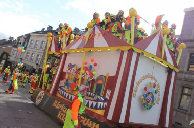 Rosenmontagszug in Eupen 2014