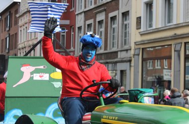 Rosenmontagszug in Eupen 2014