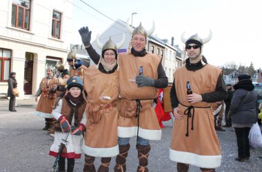 Rosenmontagszug in Eupen 2014