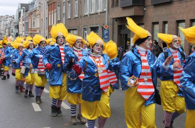 Rosenmontagszug in Eupen 2014