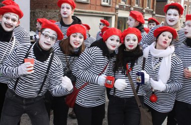 Rosenmontagszug in Eupen 2014