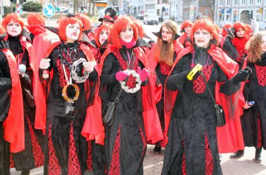 Rosenmontagszug in Eupen 2014