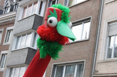 Rosenmontagszug in Eupen 2014