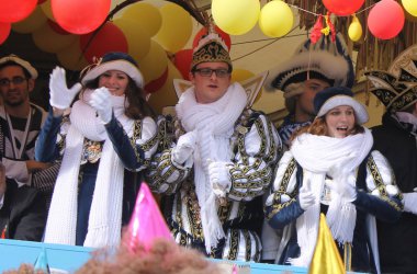 Rosenmontagszug in Eupen 2014