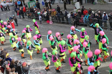 Rosenmontagszug in Eupen 2014
