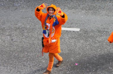 Rosenmontagszug in Eupen 2014